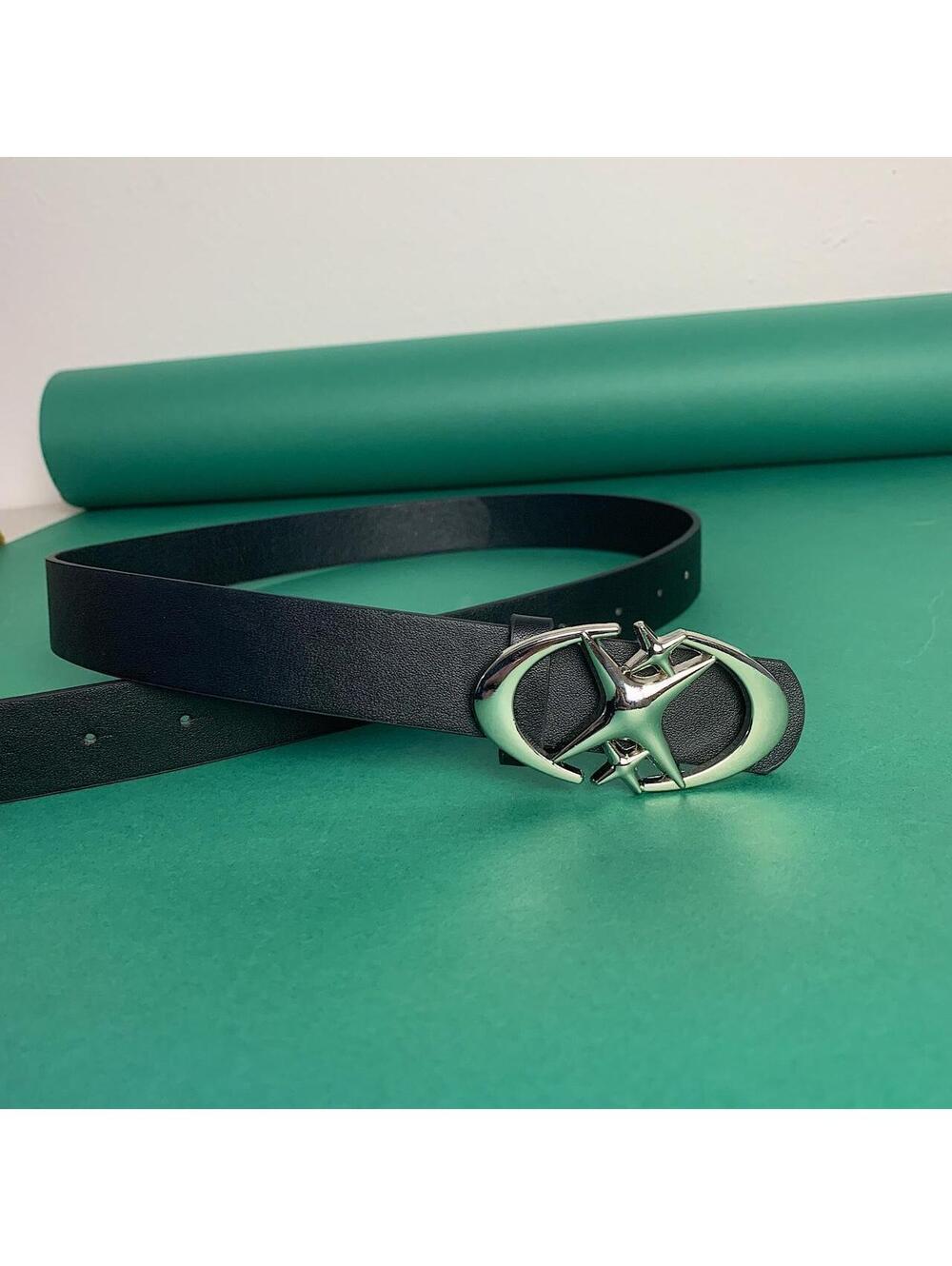 Vintage Y2K Punk Star Moon Belt - Picture 2 of 8